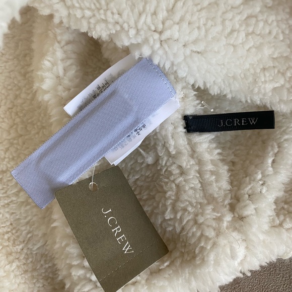 J. Crew Wool Blend Hat One Size Ivory - Picture 4 of 6